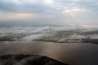 New River Lagoon seen by ultralight