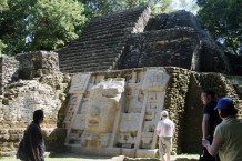 Visiting Mask Temple during the Maya Ruins Tour