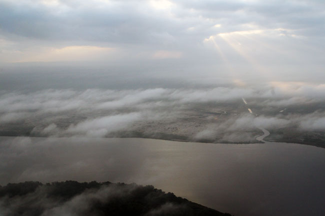 New River Lagoon as seen by ultralight